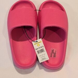 M(13-1) Pink Slip-on Sandals